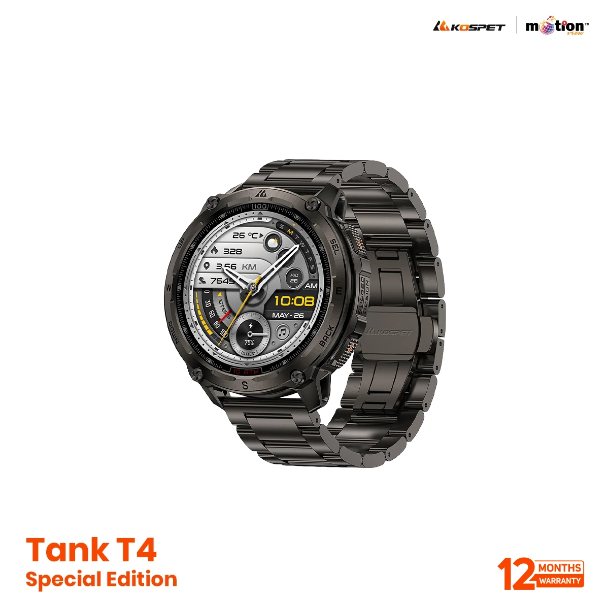 Kospet Tank T4 GPS Special Edition Smart Watch