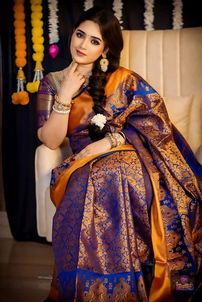 Kanjivaram katan Sharee