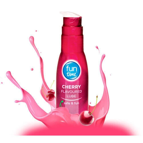 Fun Time Lube Cherry Lubricant Gel Water Based Red 75ml | UK