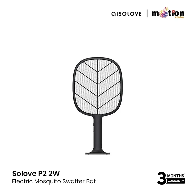 Solove P2 2W Electric Mosquito Swatter Bat