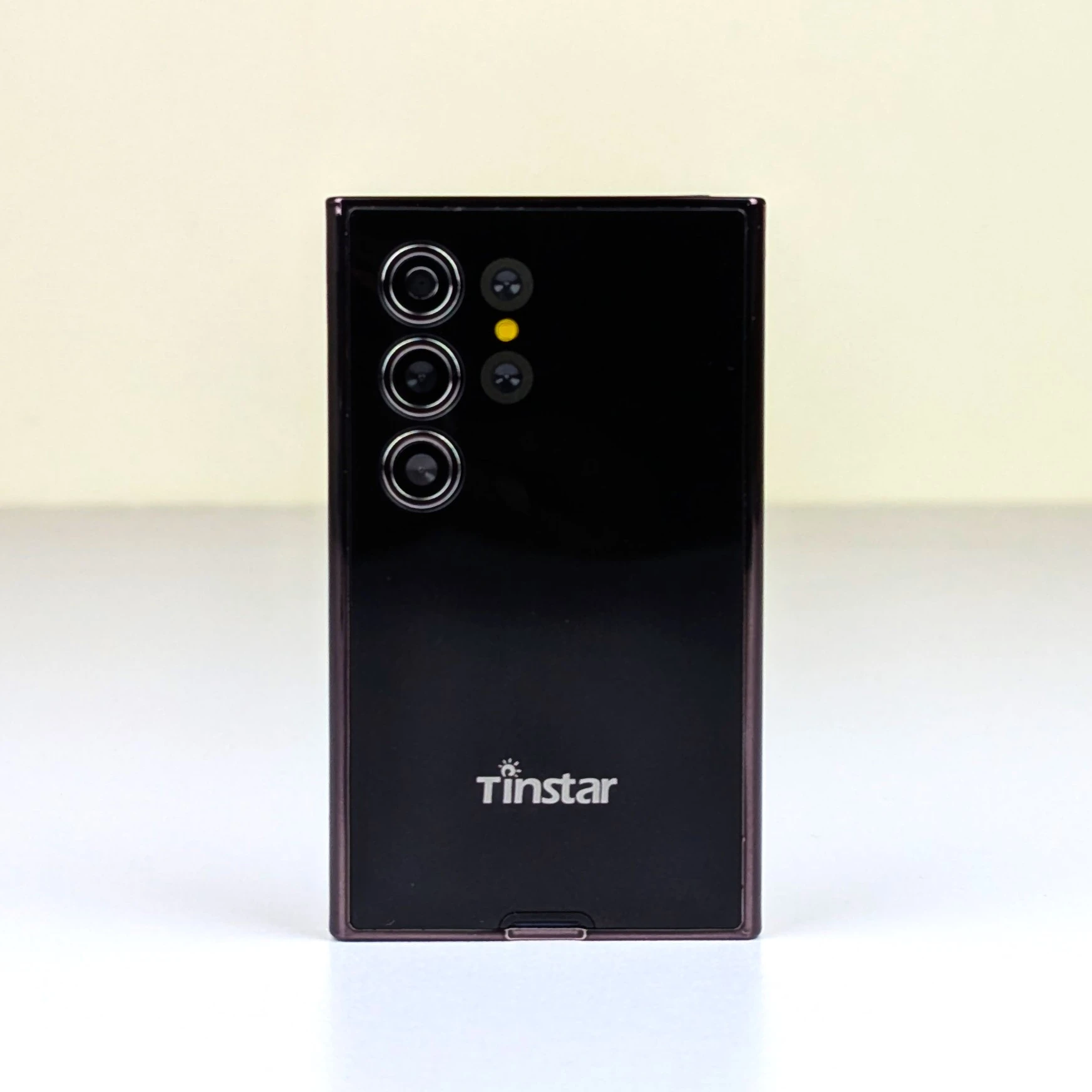 Tinstar T666 Dual sim supported Card phone Golden color