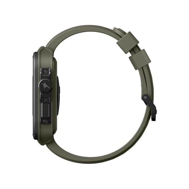 Fastrack Active 1.83 HD Display,Functional Crown,BT Calling with Advanced Chipset Rugged Smartwatch - Green