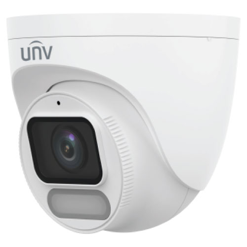 Uniview IPC3622LE-ADF28K-WP-L 2MP Owlview Wise-ISP Fixed Warm Light Turret Network Camera