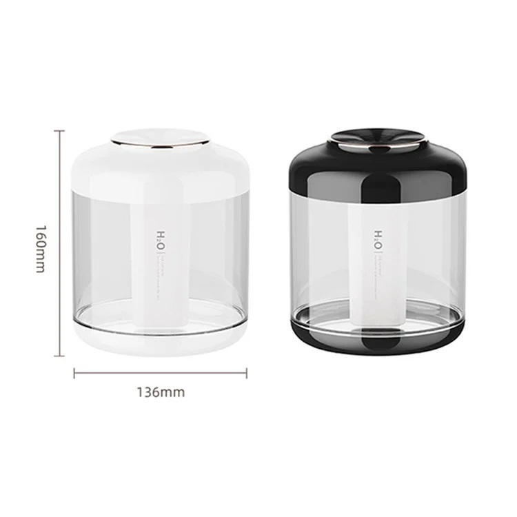 DQ121 1.5L Household Cordless Nano-mist Humidifier. Air Purifier Essential Oil Purifier Aroma Diffuser Large Capacity Humidifier for Home Office -