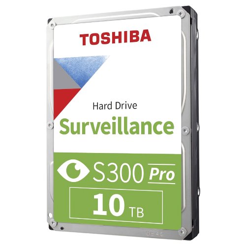 Toshiba S300 Pro 10TB 7200rpm 3.5″ Surveillance Hard Drive