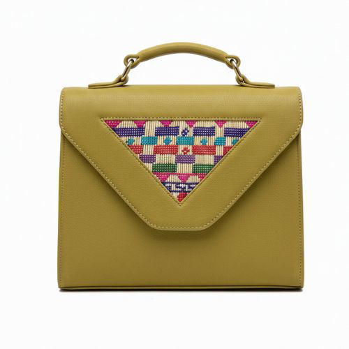 Vetiver Crafted Genuine Leather Lady’s Bag (Johanna)