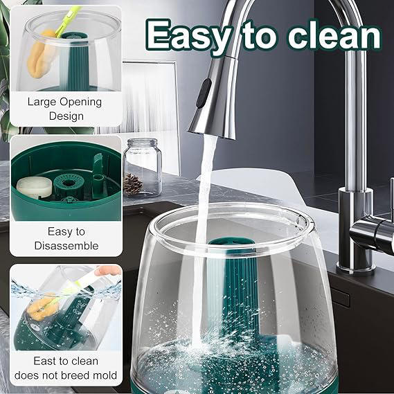 HOKC-N Cold Mist Humidifier, Bedroom Large Room Double Spray Ultrasonic Air Humidifier, 6.8 Liter Top Fill Desktop Humidifier, Three Stage Spray, Super Quiet, With Remote Control
