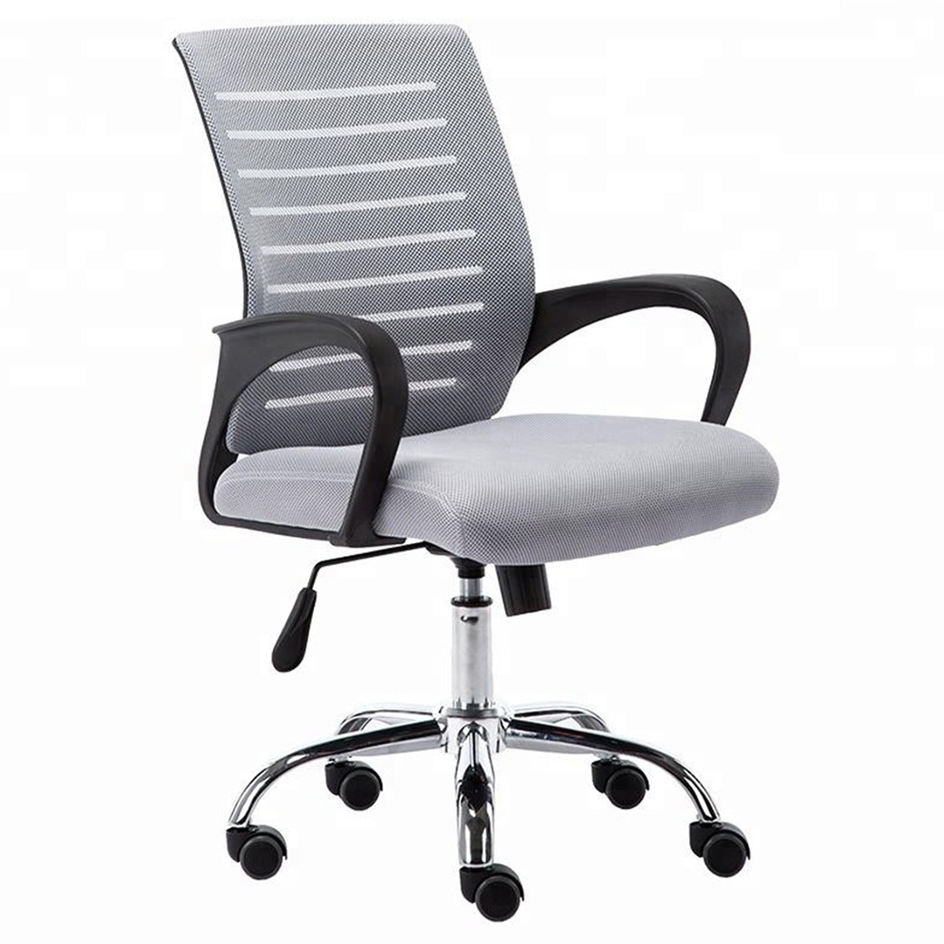 Exclusive Chair SS Base- 9k Model (RED & ASH)