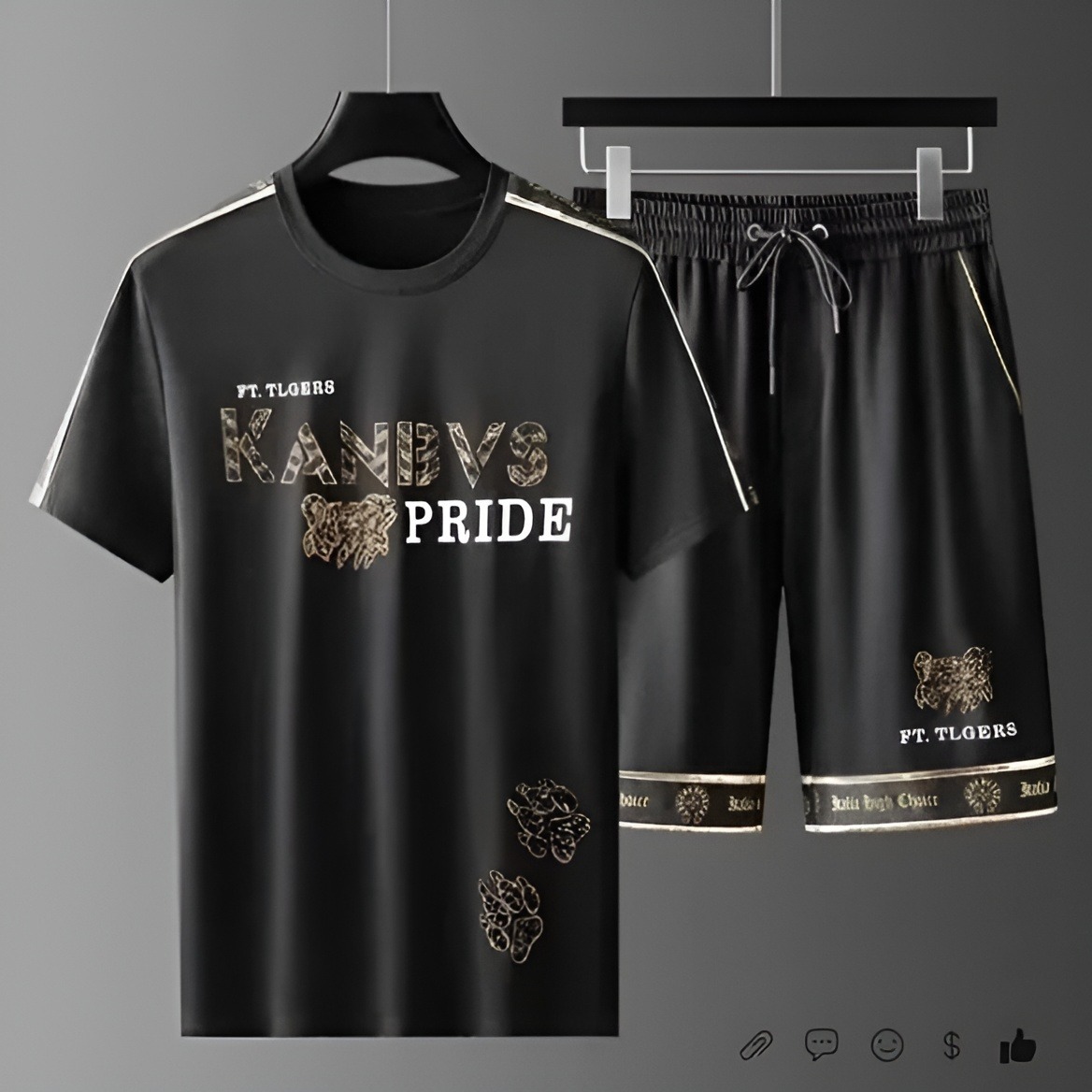 Combo Half T-Shirt and 3 Quarter
