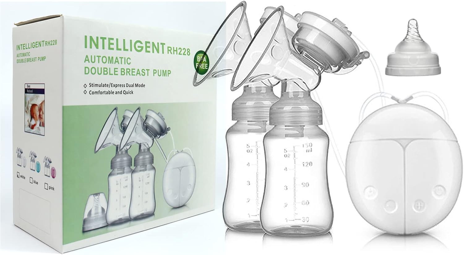 Electric BPA-Free Double Breast Pump