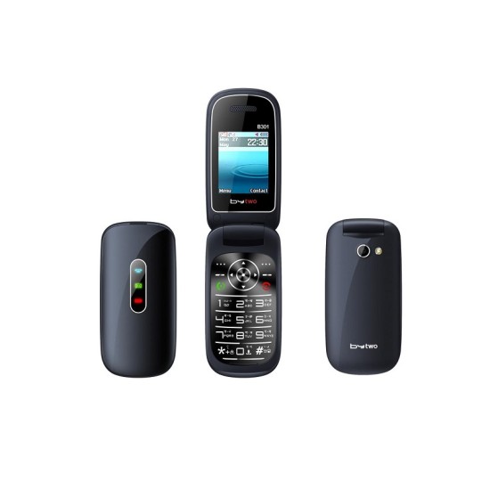 Bytwo 301 Folding Phone Dual Sim (Dark blue) Code : 9523