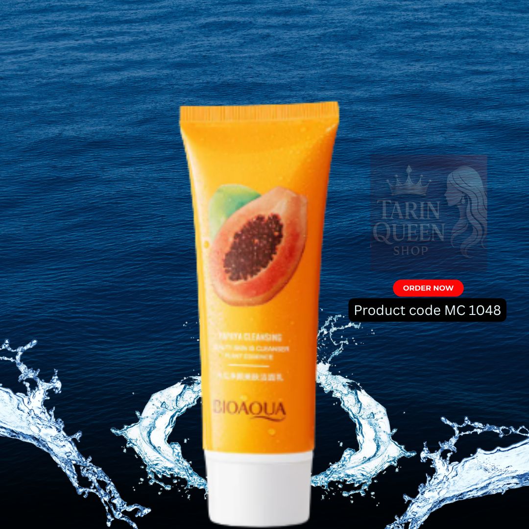 Bioaqua Papaya Moisturizing Face Wash -100G (Product code MC 1048 )