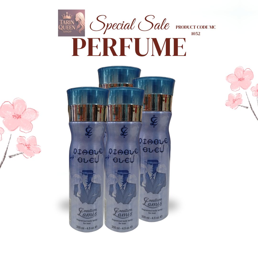 International UAE product Body Spray Creation Lamis Diable Blue used for male – 200 ml (Product code 1052 )