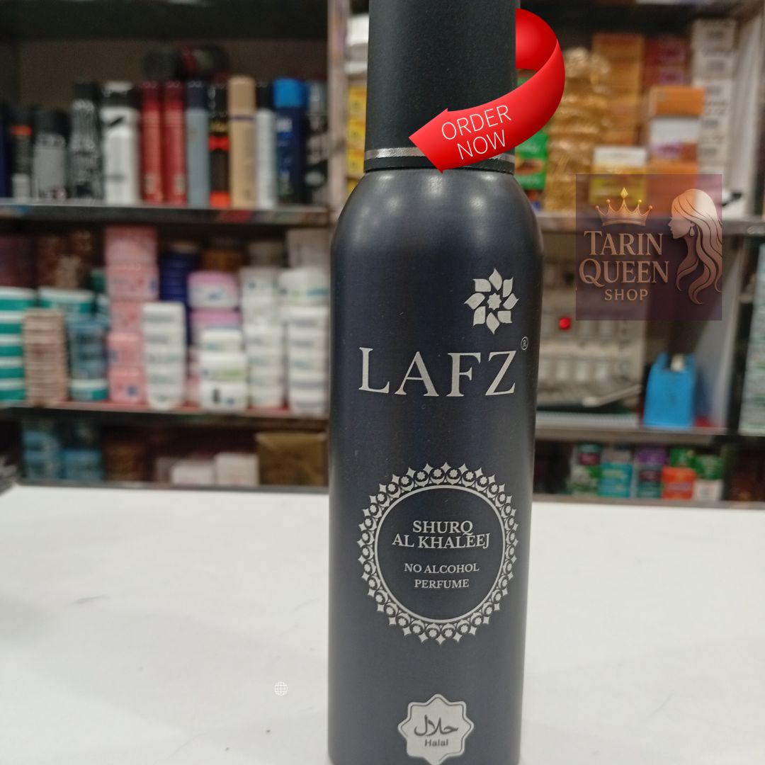 LAFZ Halal Body Spray Makhallat Al Aud – 150 ml ( Product code MC 1054 )