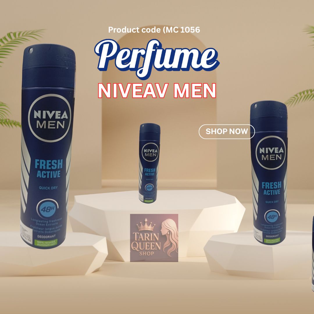 Nivea Men Body Spray Fresh Active Germany (150ml) ( Product code MC 1056 )