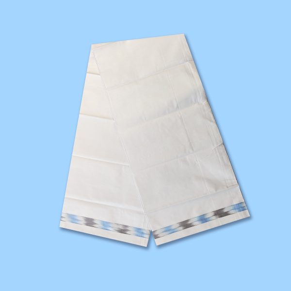 Popular VIP White Lungi (2 Pis Combo)