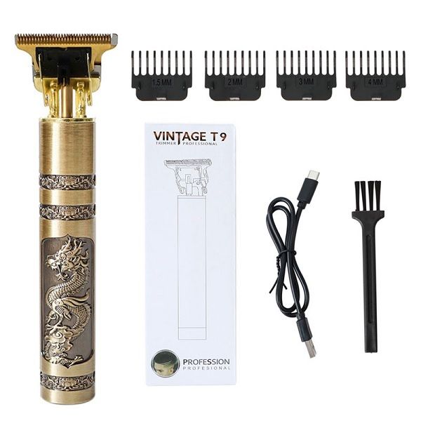Rechargeable Vintage T9 Hair Cutting Machine Hair Trimmer Code : 4367