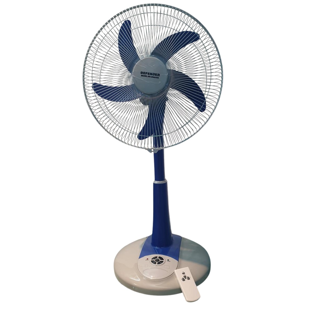 Defender/Kennede 16″ 2986HRS Rechargeable Stand Fan With Remote