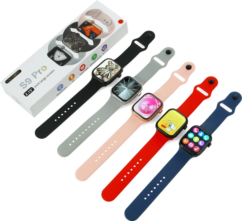 Smart Watch S9 Pro 2.19 Full Touch Bluetooth Calls Sleep Monitoring Multiple Sport Modes 100+ Dials Smartwatch For Android iOSLow