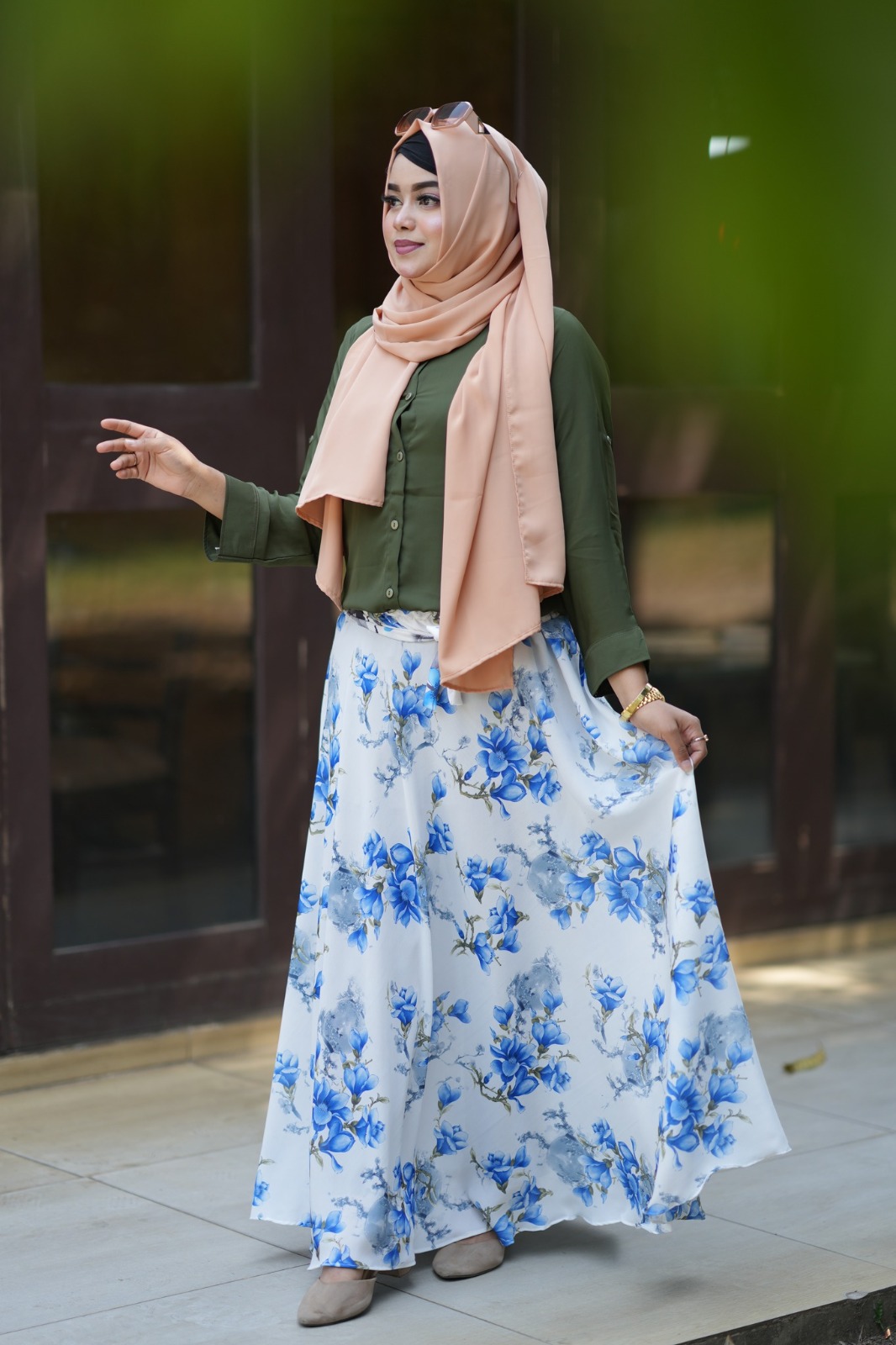 Skirt and Top Two Piece Set