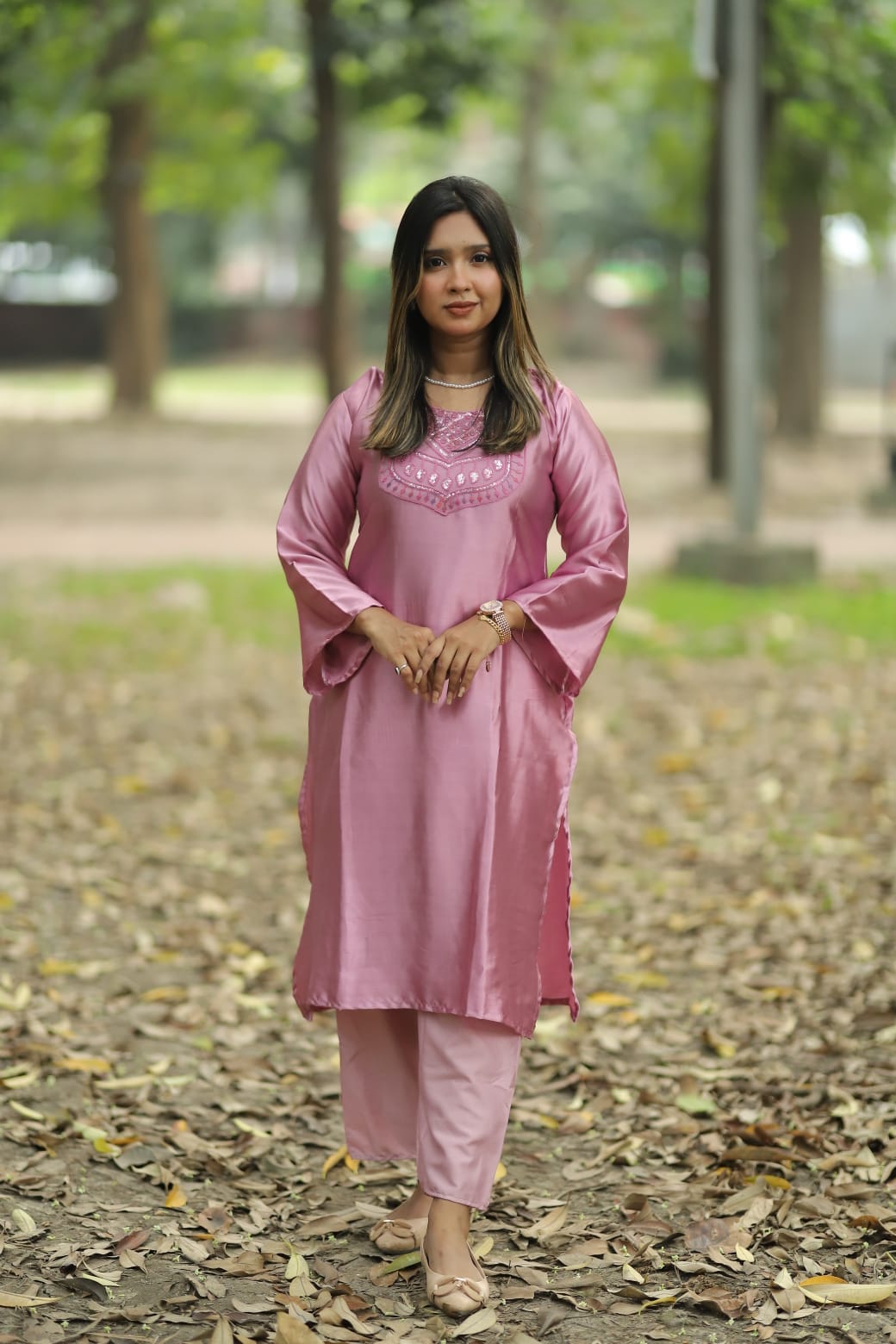 Japani Silk Two Piece