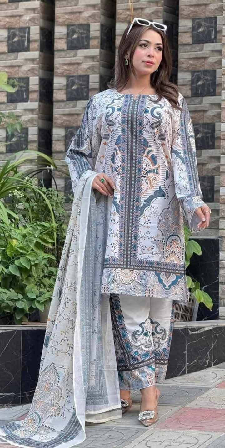 Digital Printed Three piece Set