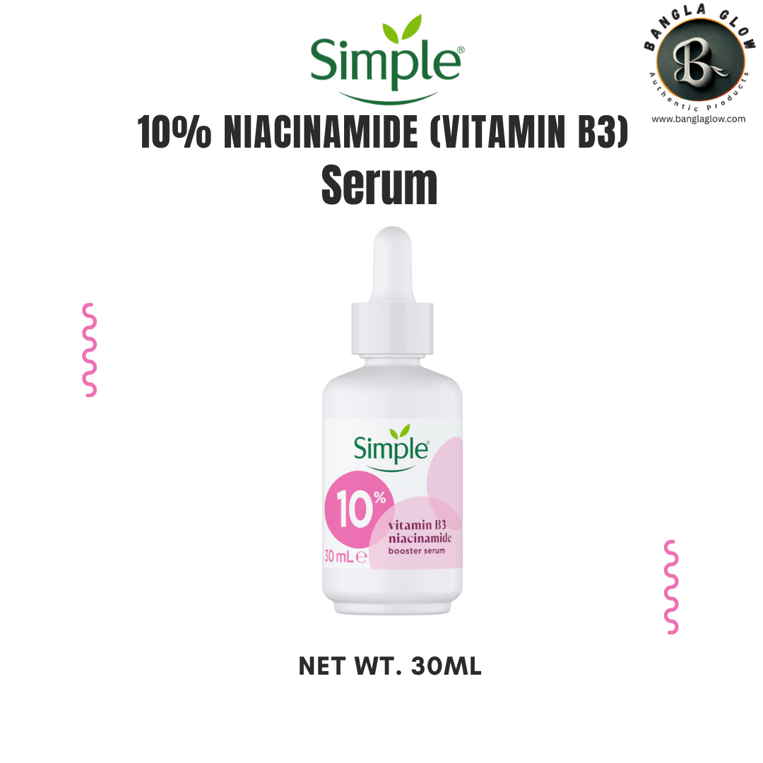 Simple 10% Niacinamide (Vitamin B3) Serum-30ml