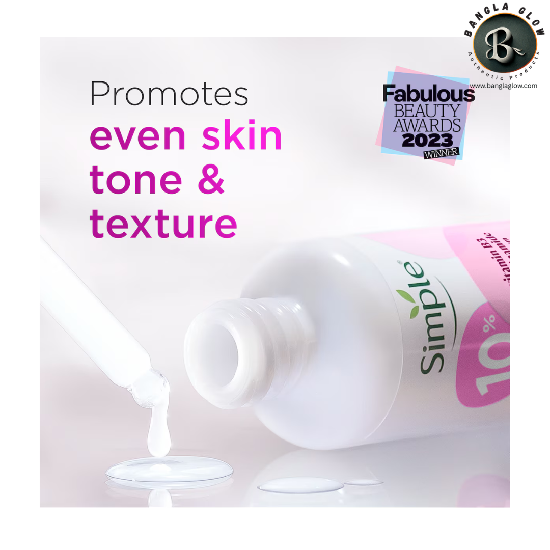 Simple 10% Niacinamide (Vitamin B3) Serum-30ml