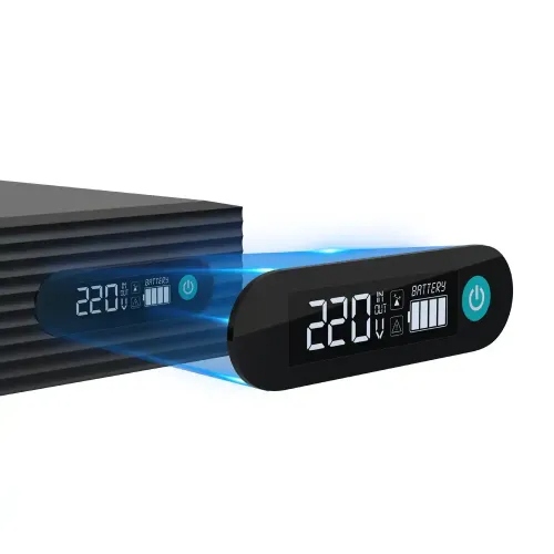MARSRIVA KP7 100W 24000mAh Ultra-Capacity Smart Mini DC UPS | Gigabit PoE 24V/48V | Multi-Voltage 5V/9V/12V | Router UPS | NVR/CCTV Power Backup | Network Switch UPS |