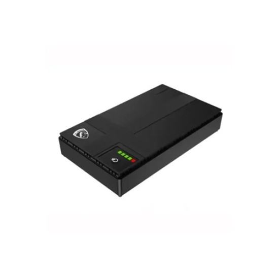 PC Power PCMU1018LL 20000mAh Ultra-High Capacity Mini UPS for Router | 5V/9V/12V DC & 15V/24V PoE Output | Router UPS | ONU | IP Camera Power Backup | 18W Max | 1-Year Warranty