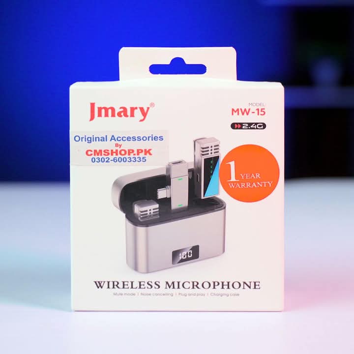 Jmary MW-15 | 2.4G Wireless Microphone