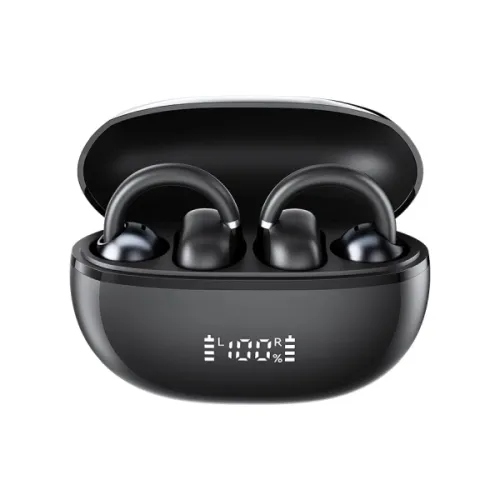 HAYLOU AirFree AI Noise Reduction Ear Clip Wireless Earbuds – Black