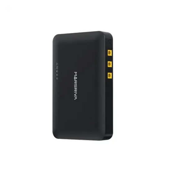 MARSRIVA KP1 EC 18W 8000mAh Smart Mini DC UPS for WiFi Router & ONU | Multi-Voltage 5V/9V/12V Output | Router UPS | IP Camera UPS | Power Backup | 1-Year Warranty