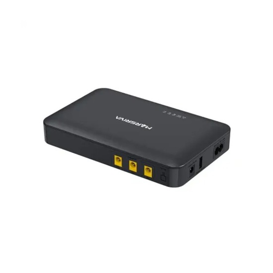 Marsriva KP1 Plus 18W 16000mAh Smart Mini DC UPS for WiFi Router & ONU | Multi-Voltage 5V/9V/12V Output | Router UPS | IP Camera UPS | Power Backup for Networking Devices | 1-Year Warranty