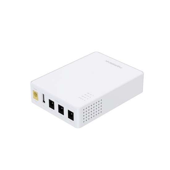 MARSRIVA KP3 10000mAh Smart Mini DC UPS for WiFi Router & ONU | 12V/9V/5V Output | Wall-Mountable | Auto AC to DC 0ms Switching | Router UPS | IP Camera UPS | 1-Year Warranty
