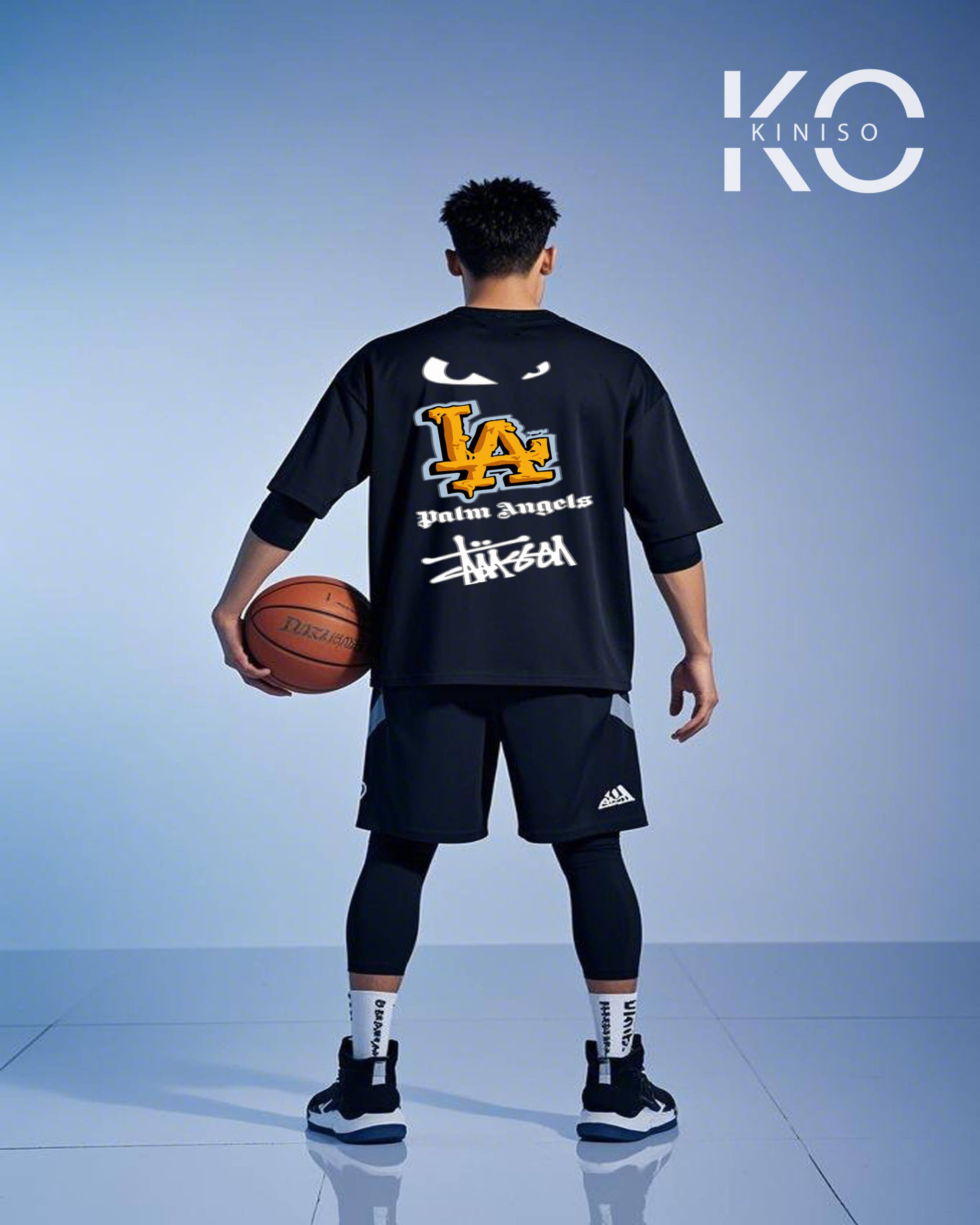 LA Palm Angels printed Graphic t shirts for NBA Lovers