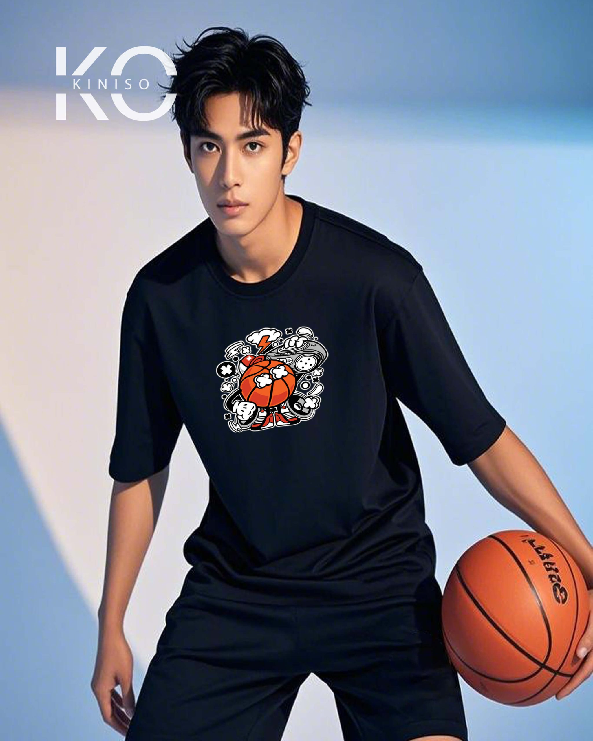 Basketball Music Designed NBA Themed Tees for Men