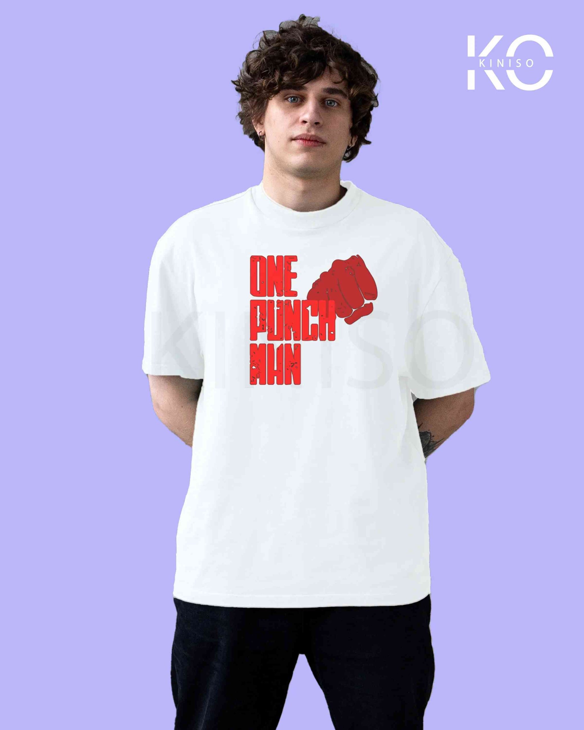 One Punch Man Printed T-Shirts by Anime Lovers in Bangladesh
