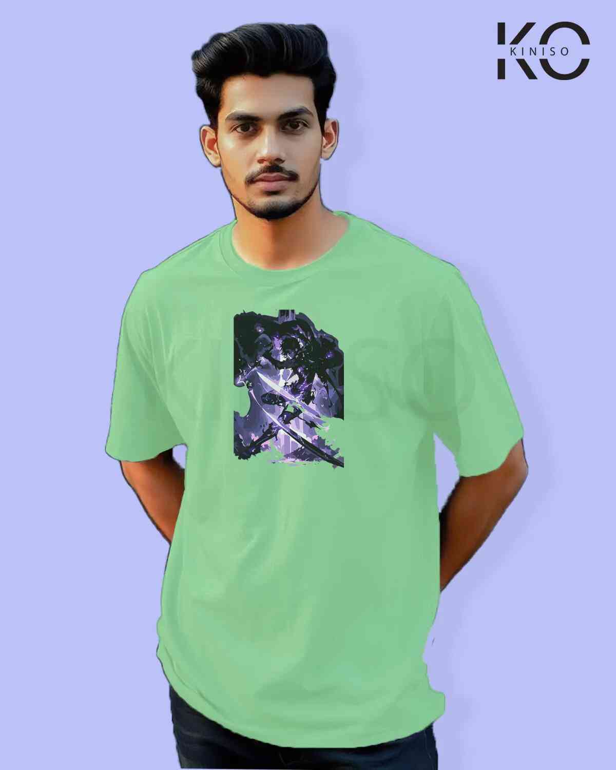 Genshin Impact Inspired Design “Raiden Shogun” Printed T-Shirts for Anime Lovers in Bangladesh