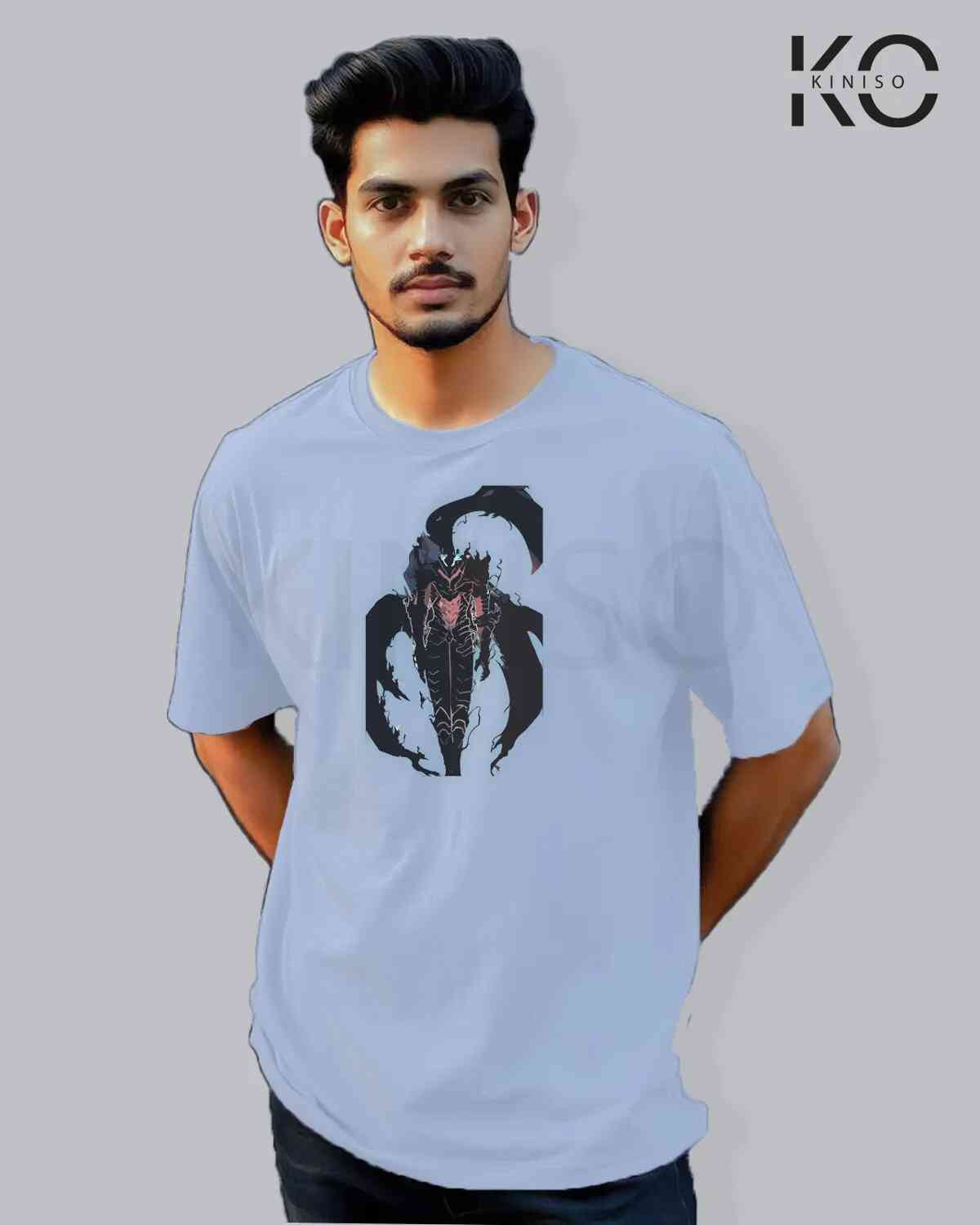 Solo Leveling Inspired “Igris-Shadow” Printed T-Shirts for Anime Lovers in Bangladesh