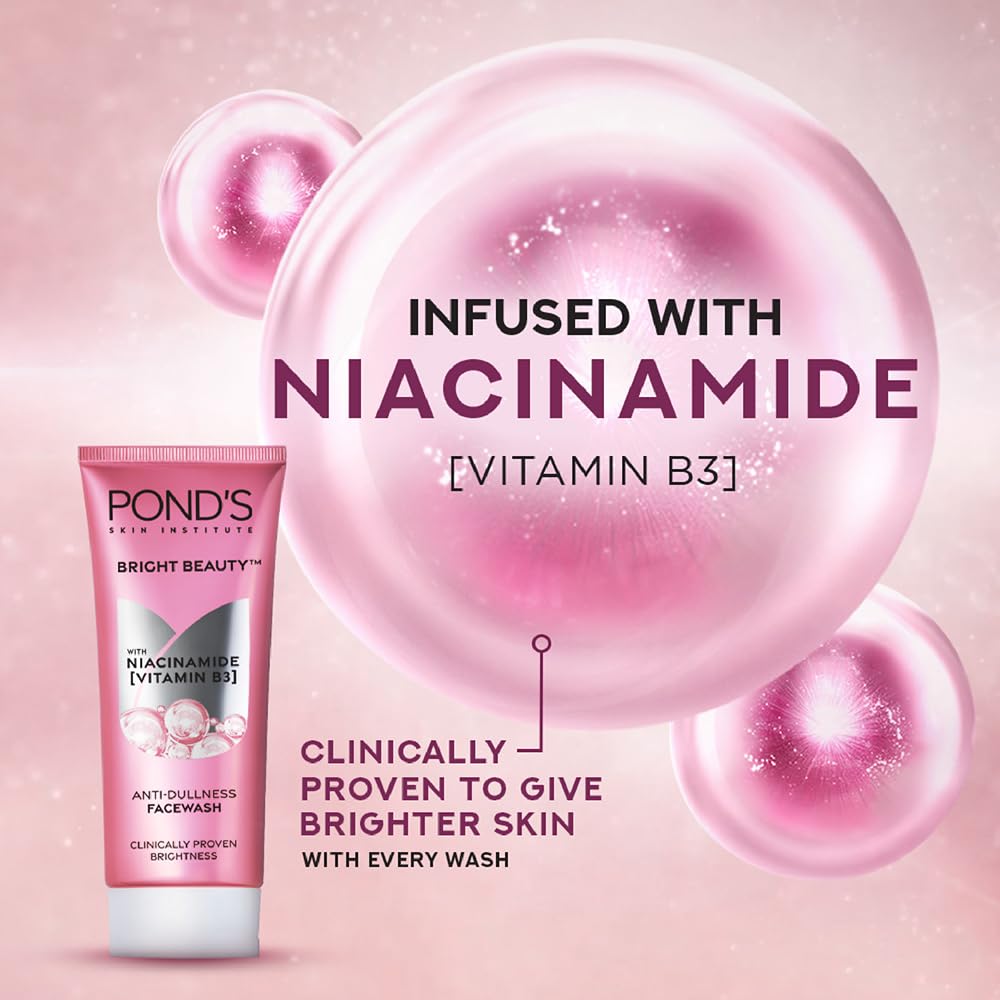 POND’S Bright Beauty Anti-Dullness Facewash with Vitamin B3 50g
