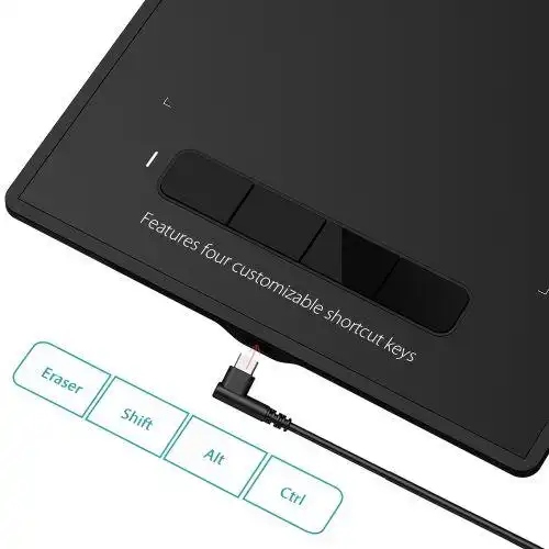 XP-Pen Star G960S Plus Digital Drawing Graphics Tablet with PH2 Battery-free Stylus – 9×6″ Active Area