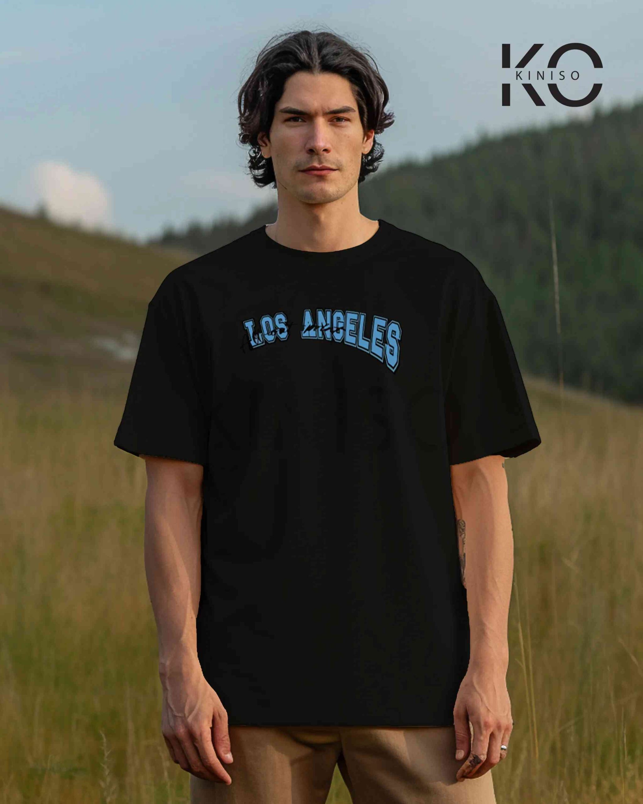 Cool car t shirts for men with Los Angles Style Printed