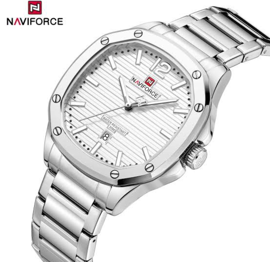 Naviforce 9243 Fashion Polygonal Watch
