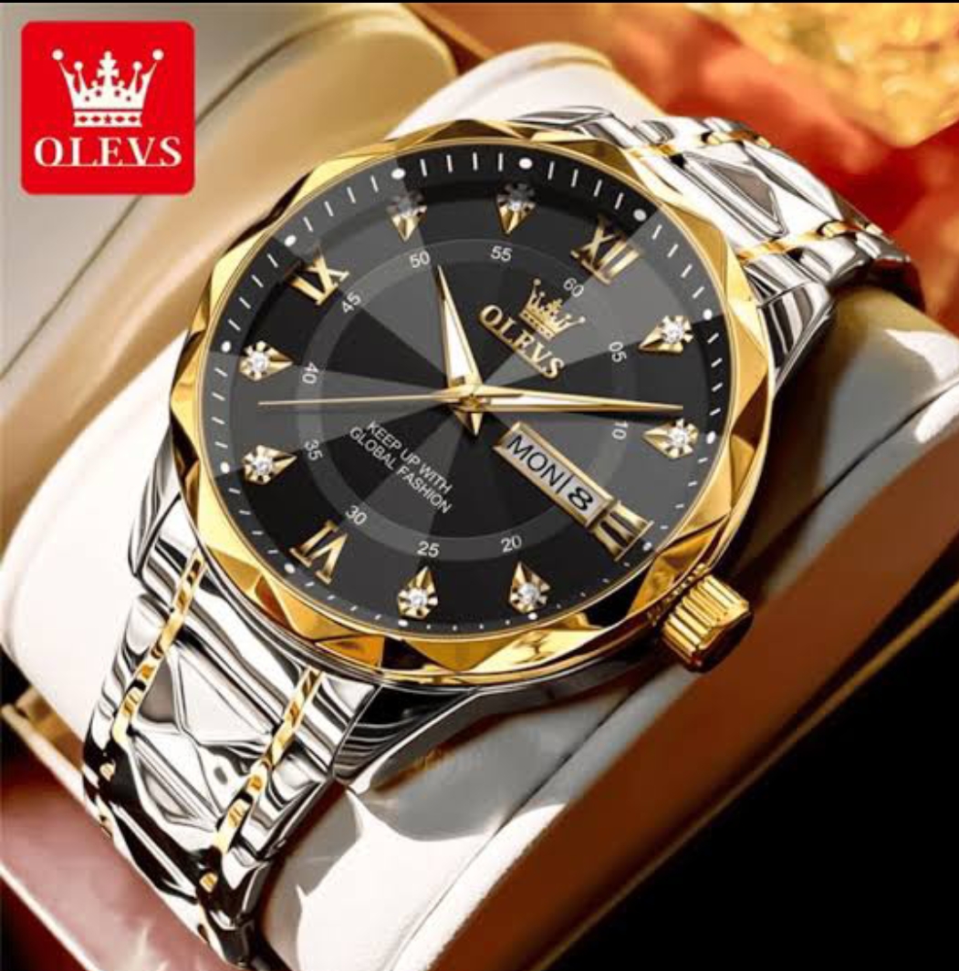 OLEVS 5609 luxury classic Luminous waterproof quartz watch Original