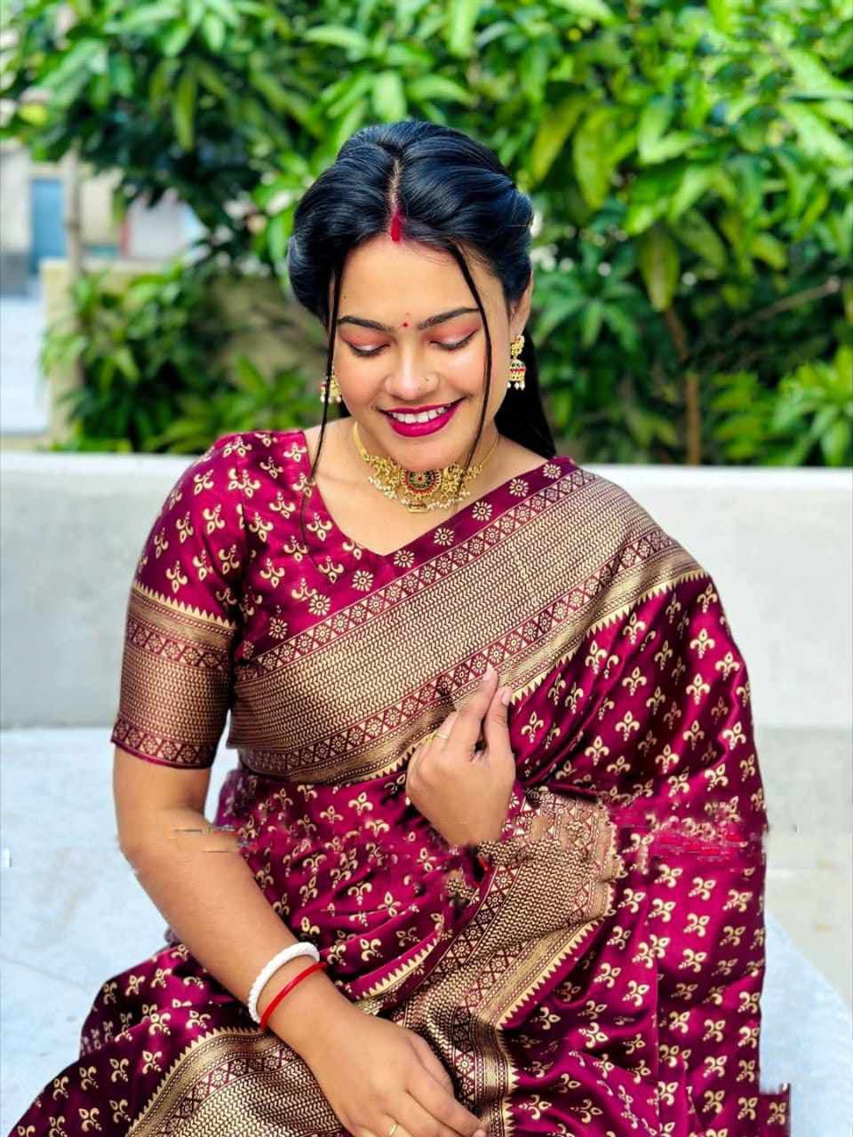 জাপানি সিল্ক শাড়ি ❤️
