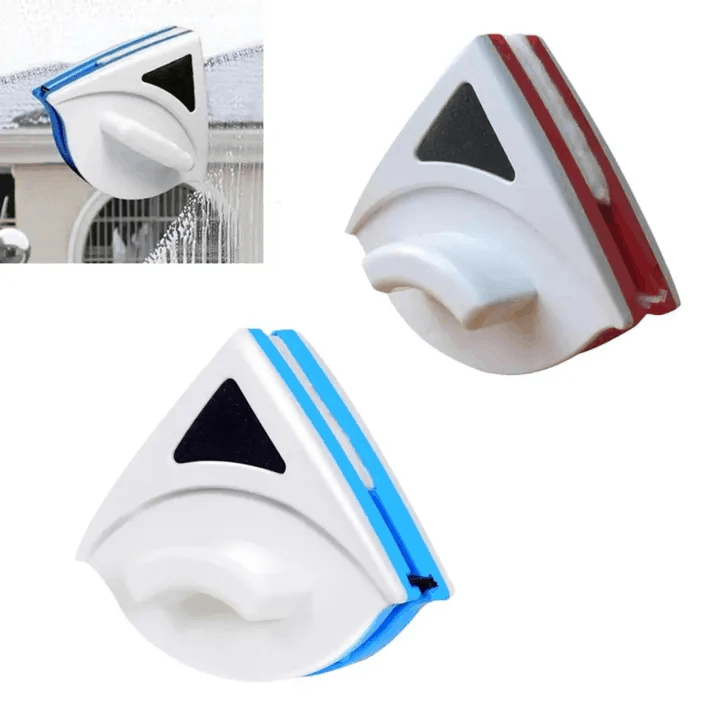 Double-Sided Magnetic Window Glass Cleaner