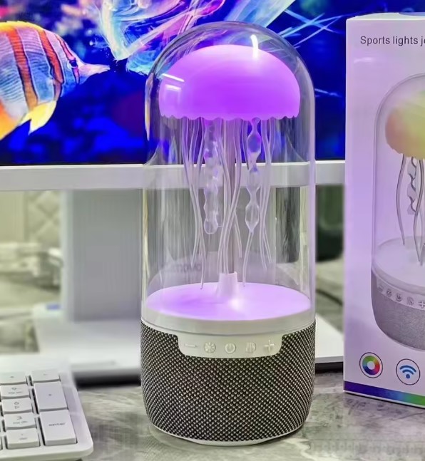 ? MAX-113 Jellyfish Bluetooth Speaker – আলো আর সাউন্ডের জাদু একসাথে! | MNK SHOP