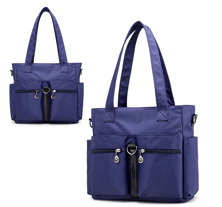 Women Casual Large Capacity Waterproof Oxford Cloth Bag (Dark Blue) Code : 7278