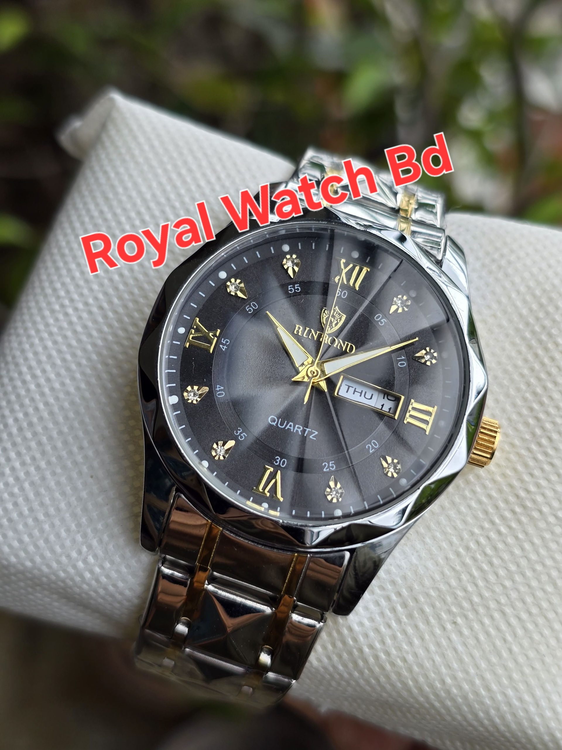 Binbond 2521 Diamond Cut Men’s Watch